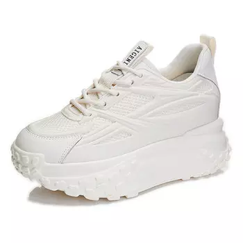 Кроссовки женские толстые низкие Egger Bird, черный