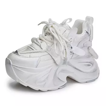 Кроссовки женские толстые низкие Egger Bird, цвет Champagne Gold