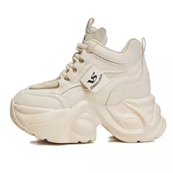 Кроссовки женские толстые низкие Egger Bird, цвет All Black