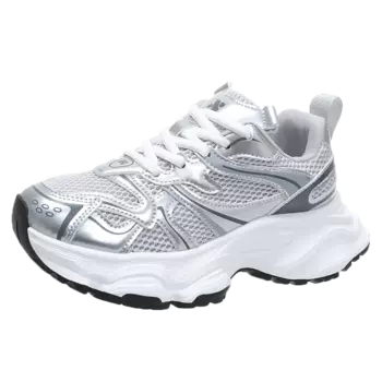 Кроссовки женские толстые низкие Ewed, красный