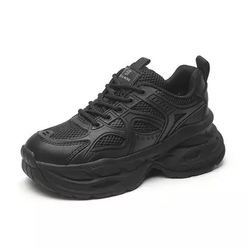 Кроссовки женские толстые низкие Exull Q, черный