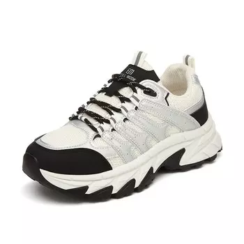 Кроссовки женские толстые низкие Exull Q, хаки