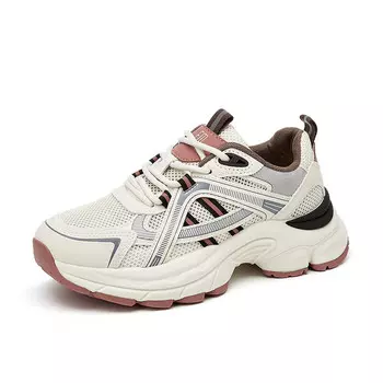 Кроссовки женские толстые низкие Exull Q, красный