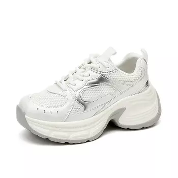 Кроссовки женские толстые низкие Exull Q, розовый