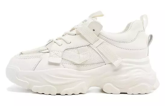 Кроссовки женские толстые низкие Fairwhale, черный