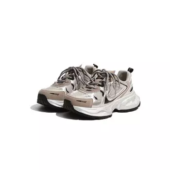 Кроссовки женские толстые низкие Fannaishi, розовый