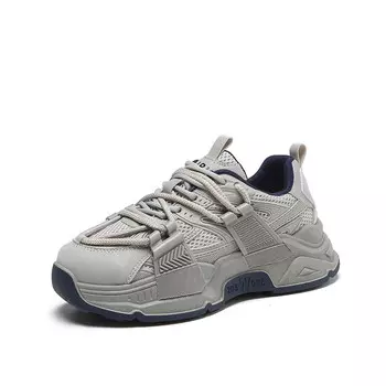 Кроссовки женские толстые низкие Fannaishi, серый