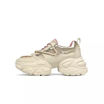 Кроссовки женские толстые низкие Goldlion, цвет Apricot