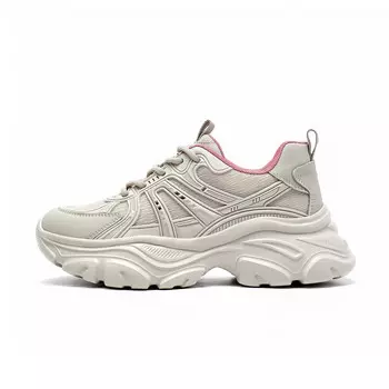 Кроссовки женские толстые низкие Harson, черный