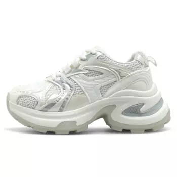 Кроссовки женские толстые низкие Honey Girl, белый