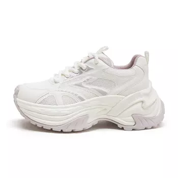 Кроссовки женские толстые низкие Hotwind, бежевый/зеленый