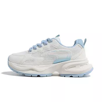 Кроссовки женские толстые низкие Huanqiu, бежевый