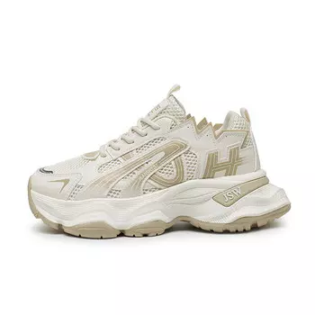 Кроссовки женские толстые низкие Jeanswest, бежевый