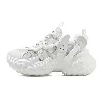 Кроссовки женские толстые низкие Jeep Spirit, бежевый/серый/синий