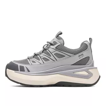 Кроссовки женские толстые низкие Jeep Spirit, светло-серый