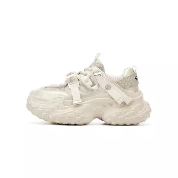 Кроссовки женские толстые низкие Jin Baichuan, фиолетовый