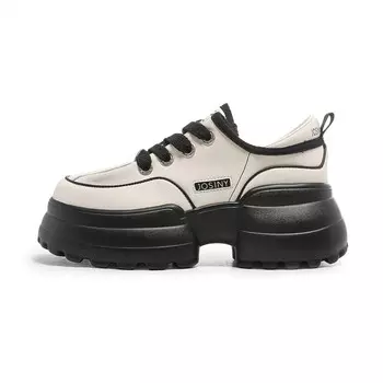 Кроссовки женские толстые низкие Josiny, белый