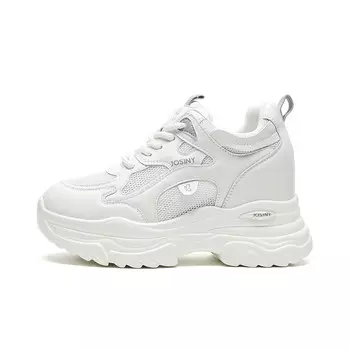 Кроссовки женские толстые низкие Josiny, цвет Apricot