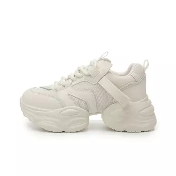 Кроссовки женские толстые низкие Josiny, цвет Beige Gold