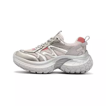 Кроссовки женские толстые низкие Josiny, цвет Gunmetal