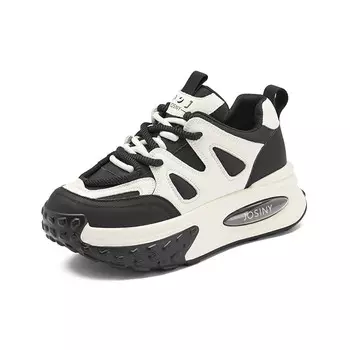 Кроссовки женские толстые низкие Josiny, коричневый