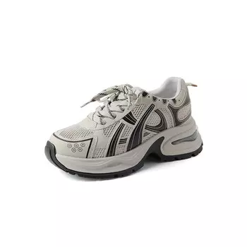 Кроссовки женские толстые низкие Josiny, серый