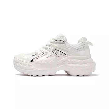 Кроссовки женские толстые низкие Josiny, серый/фиолетовый