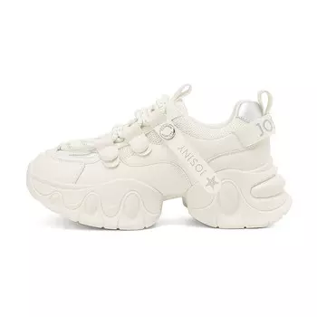 Кроссовки женские толстые низкие Josiny, золотой