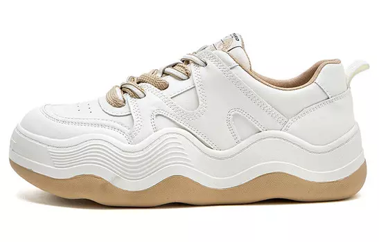 Кроссовки женские толстые низкие Joy&Mario, цвет Apricot