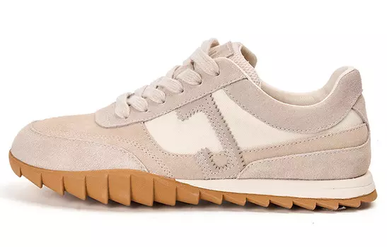 Кроссовки женские толстые низкие Joy&Mario, коричневый