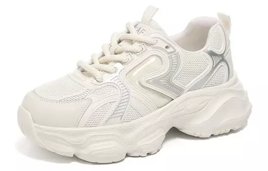 Кроссовки женские толстые низкие Kekafu, черный