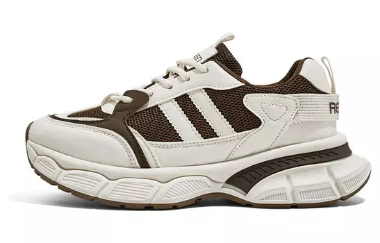 Кроссовки женские толстые низкие коричневый Renben