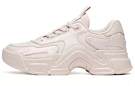 Кроссовки женские толстые низкие Lotus Ash/ivory White Anta