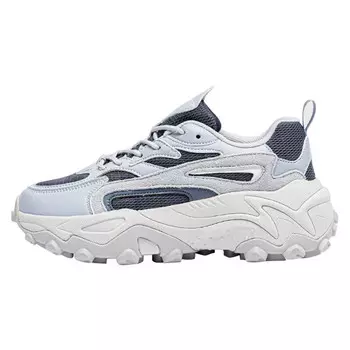 Кроссовки женские толстые низкие Lpmx, черный/белый