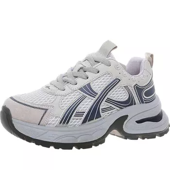 Кроссовки женские толстые низкие Luji, черный