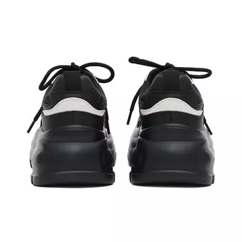 Кроссовки женские толстые низкие Masoomake, светло-розовый