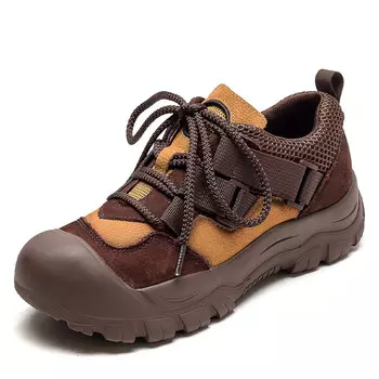 Кроссовки женские толстые низкие Mata, желтый