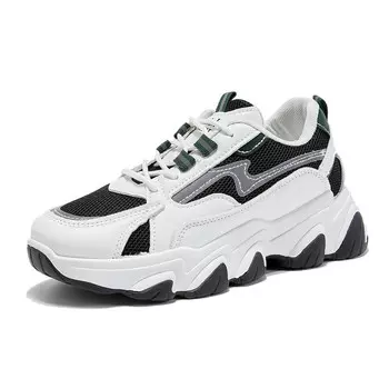 Кроссовки женские толстые низкие Medd, белый