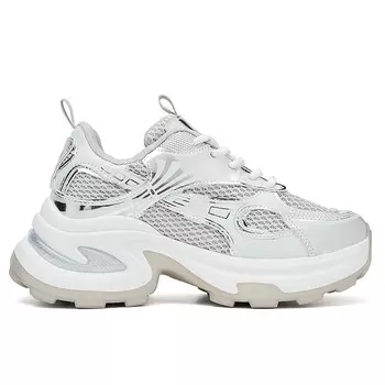 Кроссовки женские толстые низкие Medd, розовый