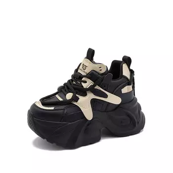 Кроссовки женские толстые низкие Milan Love Song, темно-серый