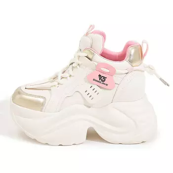 Кроссовки женские толстые низкие Milan Love Song, черный