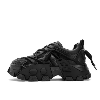 Кроссовки женские толстые низкие Mulinsen, цвет Milk Tea Gray