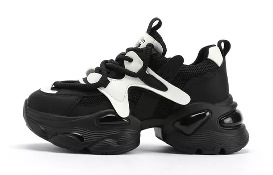 Кроссовки женские толстые низкие Mulinsen, фиолетовый