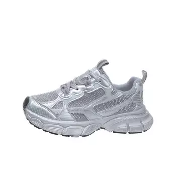 Кроссовки женские толстые низкие Mxgm, бежевый