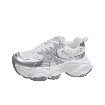 Кроссовки женские толстые низкие Mxgm, розовый