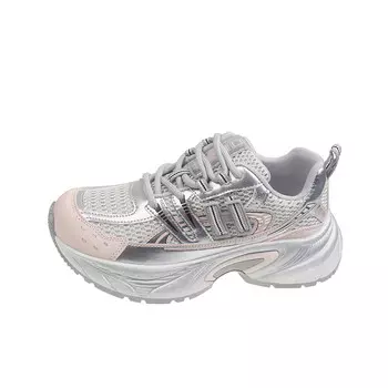 Кроссовки женские толстые низкие Mxgm, розовый