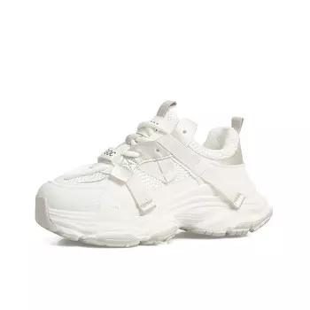 Кроссовки женские толстые низкие Mxgm, серый