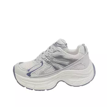 Кроссовки женские толстые низкие Mxgm, серый