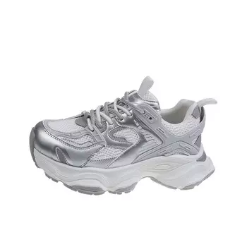 Кроссовки женские толстые низкие Mxgm, серый