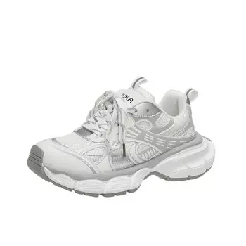 Кроссовки женские толстые низкие Mxgm, желтый